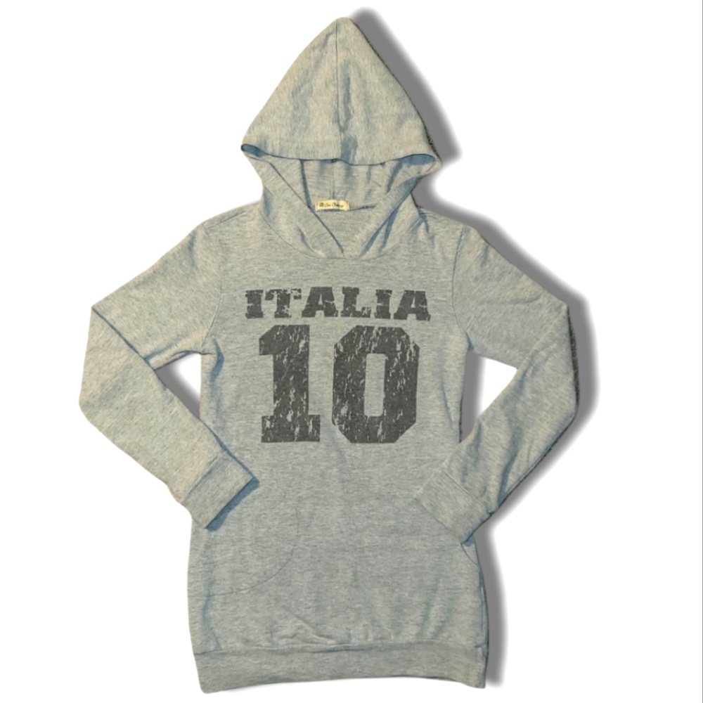 🇮🇹 One Clothing Italia Grey Hoodie Size XS